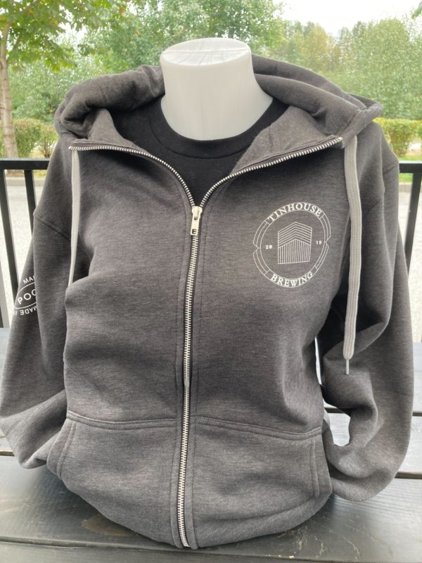 Unisex Zip-front Hoodie